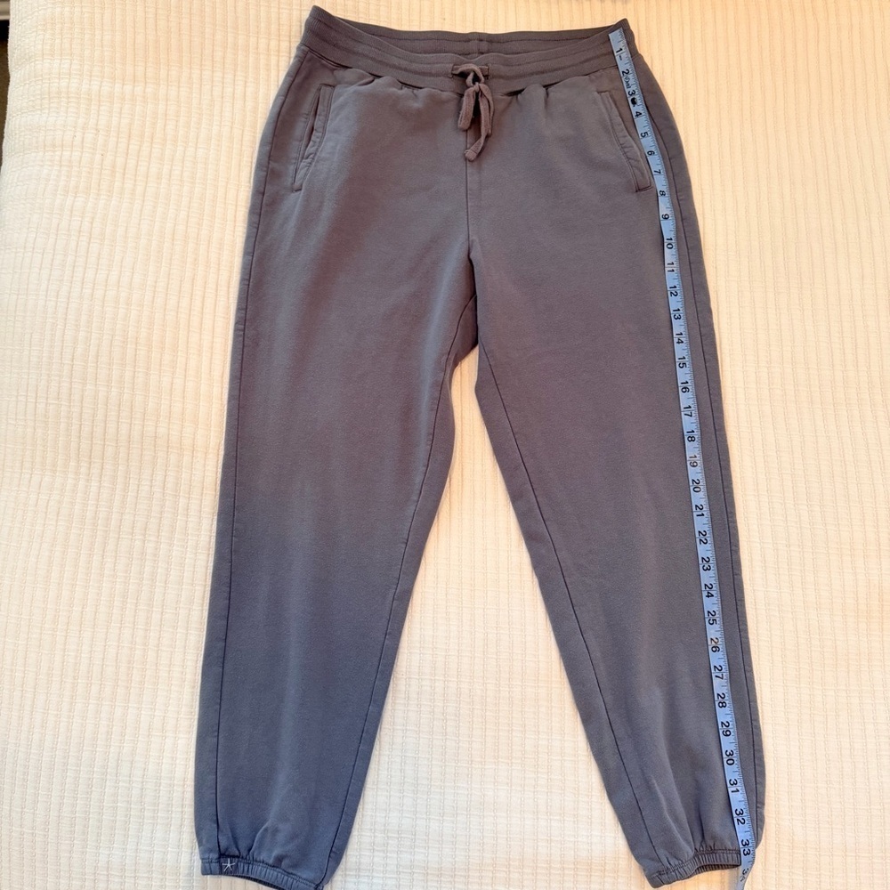 Barefoot Dreams Butter Fleece Grey Jogger Women's Petite Loungewear Size Small - Picture 11 of 12